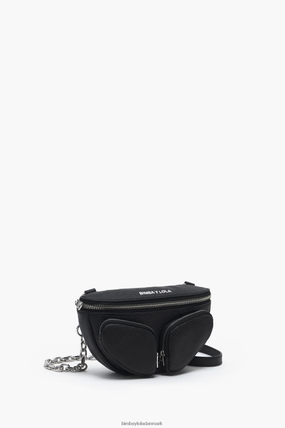Bimba Y Lola bumbag i læderlomme 46TD4J14sort