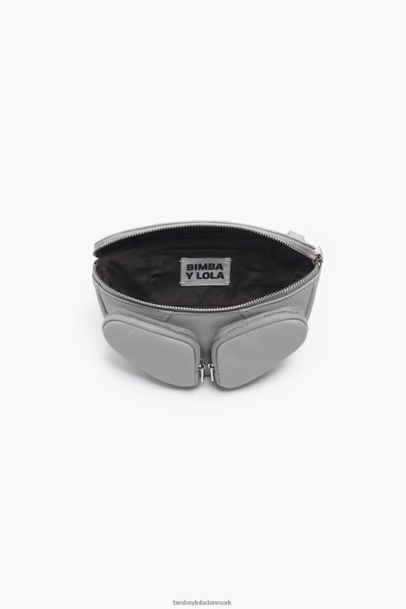 Bimba Y Lola bumbag i læderlomme 46TD4J15grå