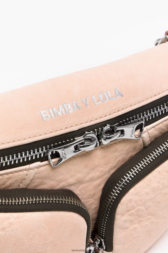 Bimba Y Lola bumbag i læderlomme 46TD4J18lyserød
