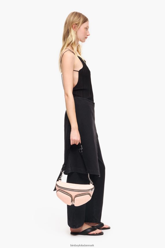 Bimba Y Lola bumbag i læderlomme 46TD4J18lyserød