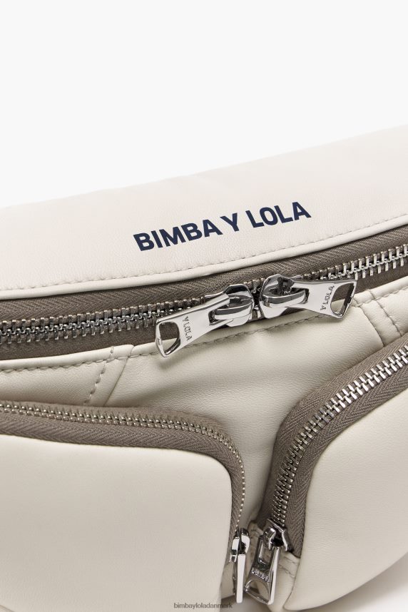 Bimba Y Lola bumbag i læderlomme 46TD4J19hvid