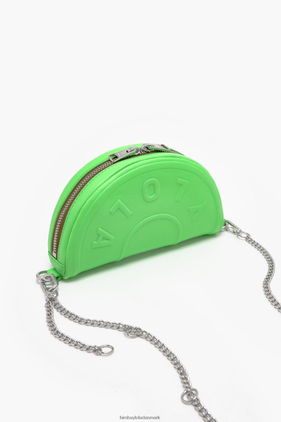 Bimba Y Lola chimo taske i læder 46TD4J67neongrøn