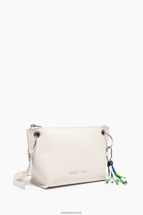 Bimba Y Lola crossbody taske i læder 46TD4J42hvid