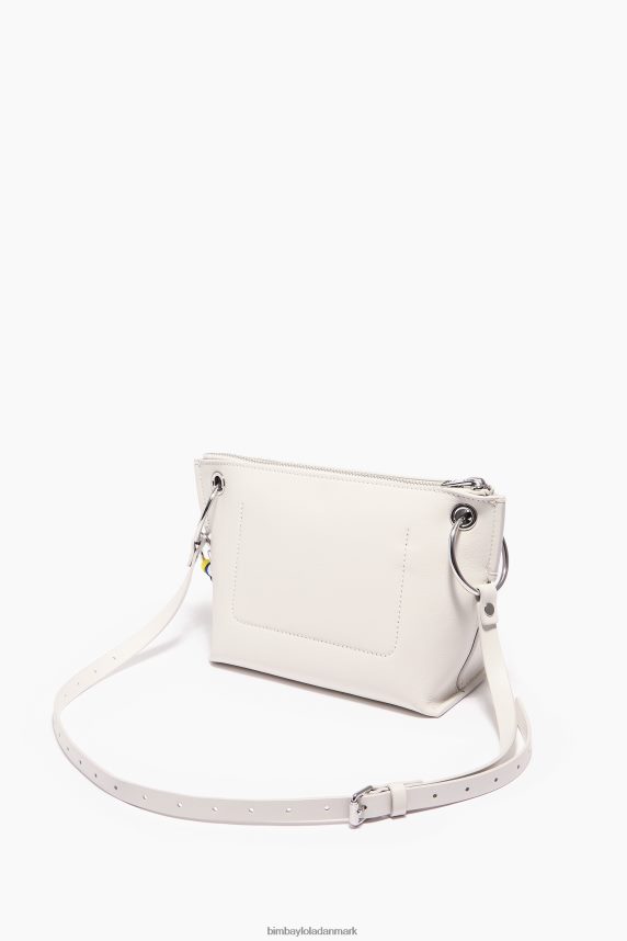 Bimba Y Lola crossbody taske i læder 46TD4J42hvid