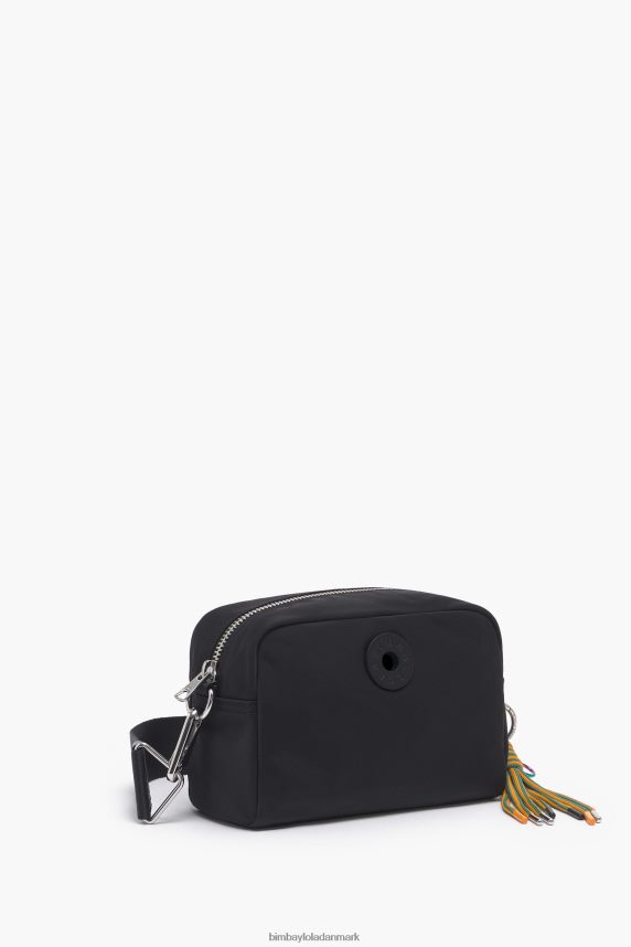Bimba Y Lola crossbody taske i nylon 46TD4J27sort