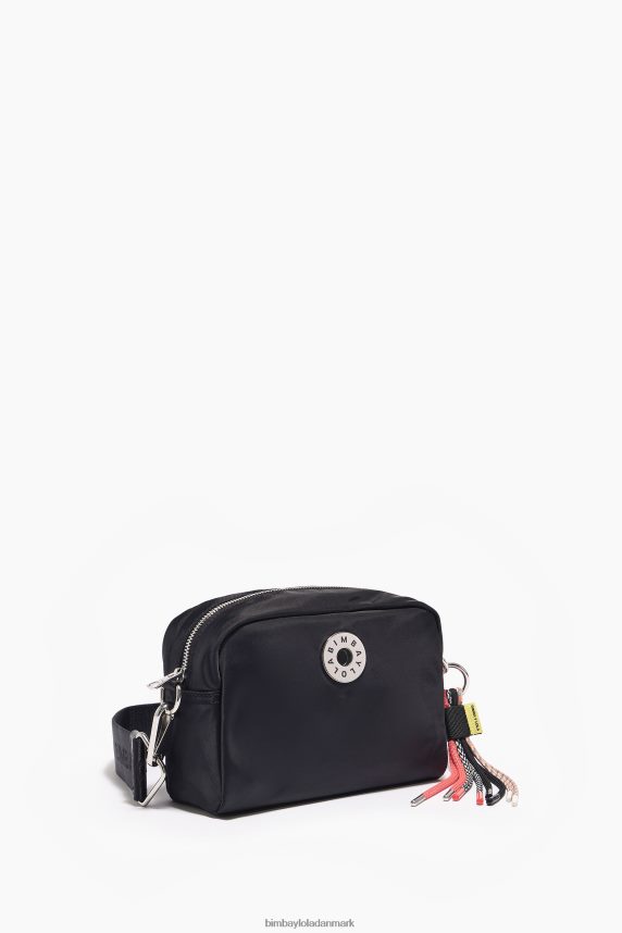 Bimba Y Lola crossbody taske i nylon 46TD4J30sort