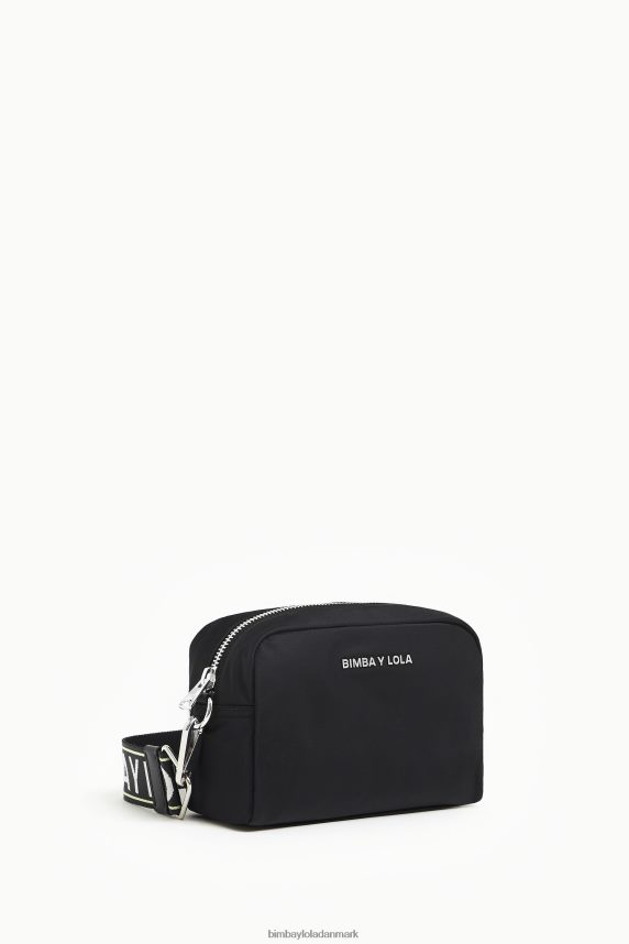 Bimba Y Lola crossbody taske i nylon 46TD4J32sort
