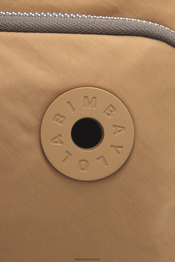 Bimba Y Lola crossbody taske i nylon 46TD4J34tan