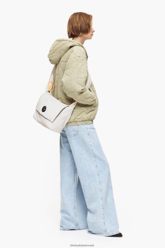 Bimba Y Lola crossbody taske i nylon 46TD4J95knogle