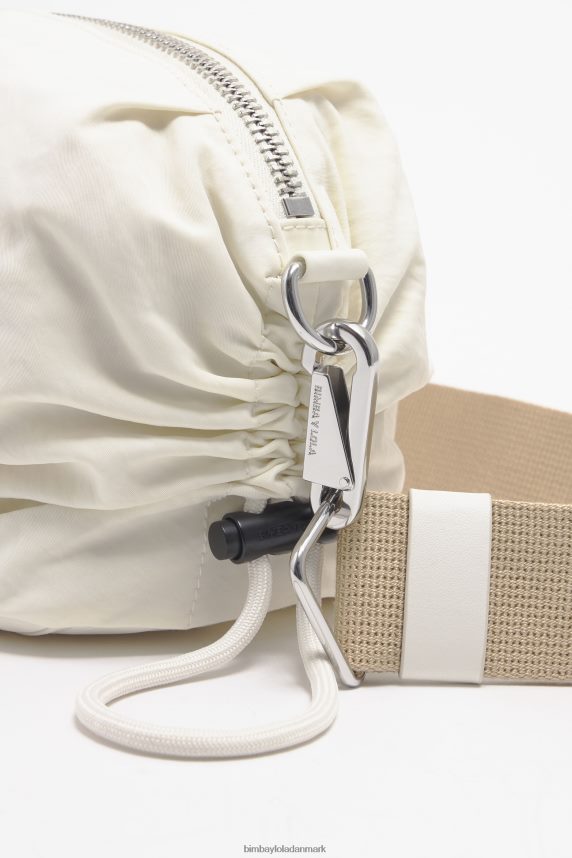 Bimba Y Lola crossbody taske med rynker i nylon 46TD4J91sten