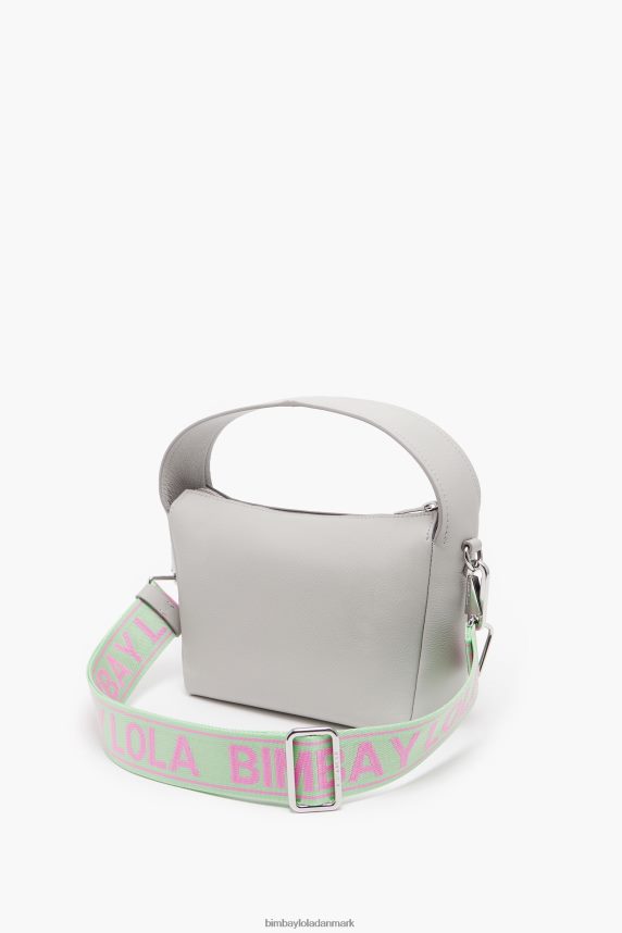 Bimba Y Lola læder hobo taske 46TD4J50grå
