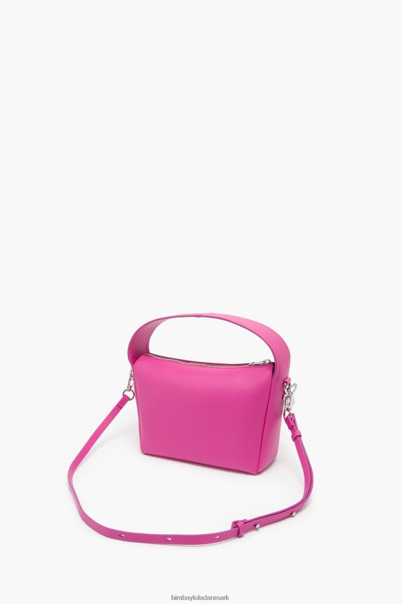 Bimba Y Lola læder hobo taske 46TD4J58fuchsia