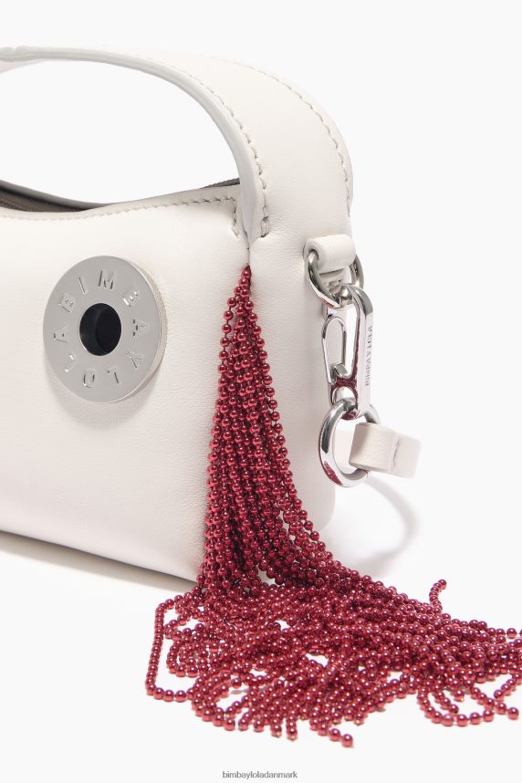 Bimba Y Lola læder hobo taske 46TD4J61off-white