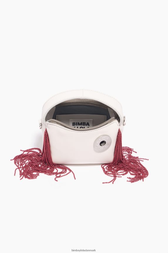 Bimba Y Lola læder hobo taske 46TD4J61off-white