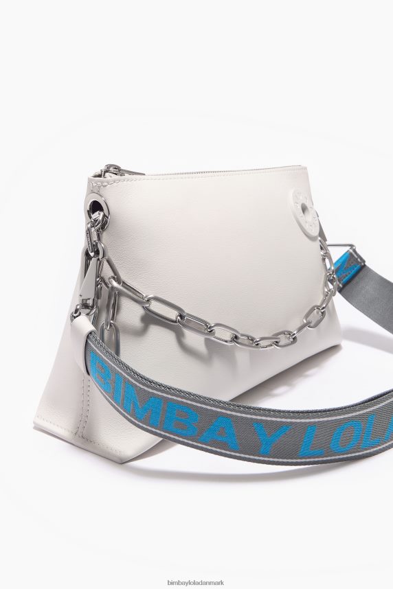 Bimba Y Lola læder trapez taske 46TD4J44off-white