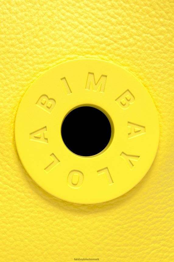 Bimba Y Lola læder trapez taske 46TD4J48gul