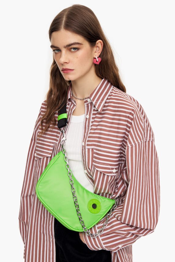 Bimba Y Lola nylon måne taske 46TD4J100neongrøn