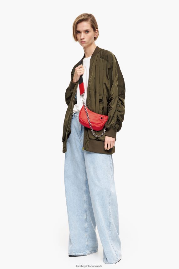 Bimba Y Lola nylon måne taske 46TD4J103rød