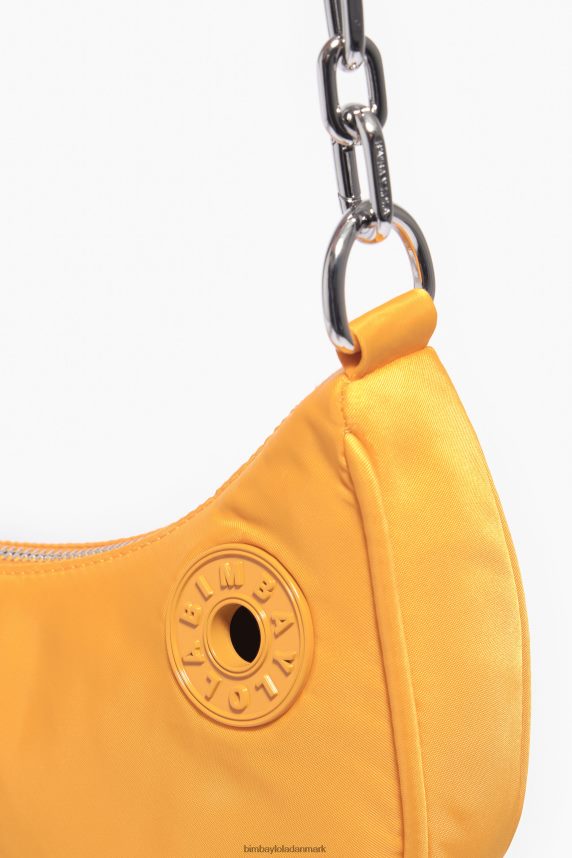 Bimba Y Lola nylon måne taske 46TD4J104safran