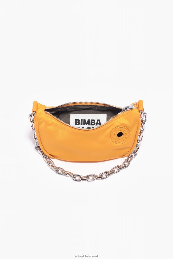 Bimba Y Lola nylon måne taske 46TD4J104safran