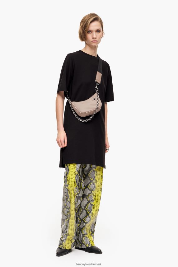 Bimba Y Lola nylon måne taske 46TD4J105nøgen