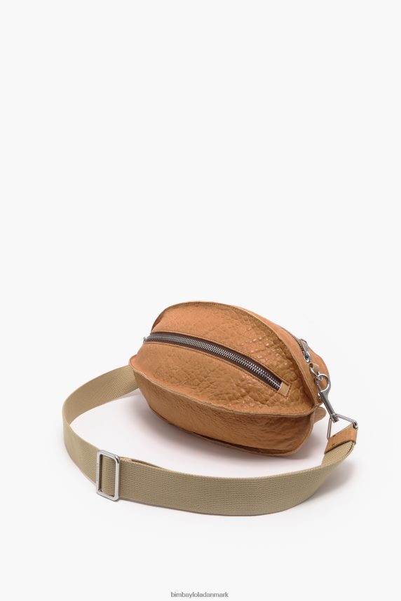 Bimba Y Lola pelota taske i læder 46TD4J70kamel