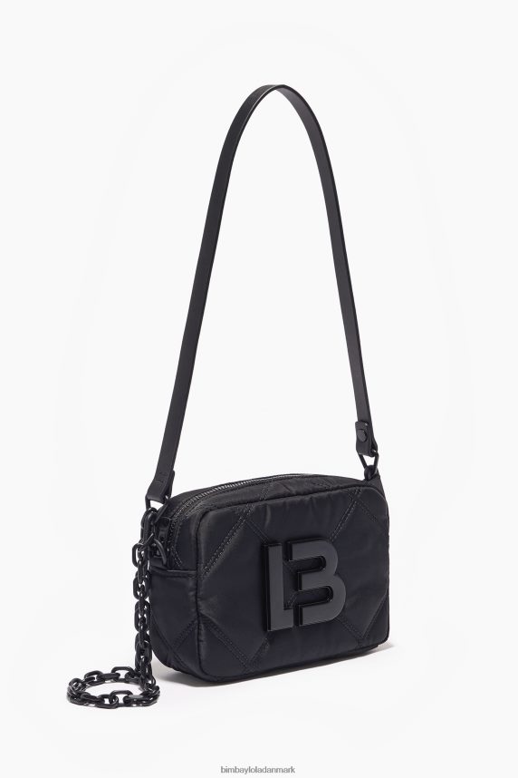 Bimba Y Lola polstret nylon crossbody taske 46TD4J111sort