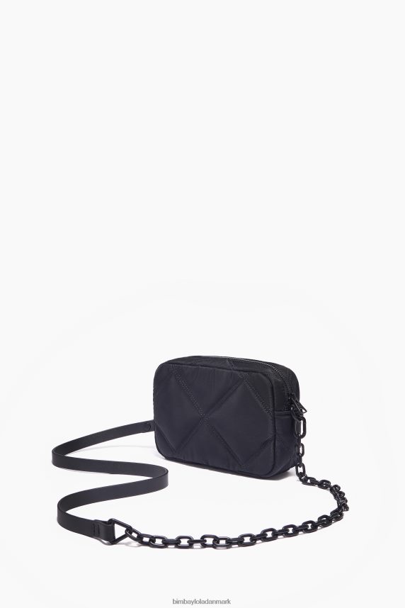 Bimba Y Lola polstret nylon crossbody taske 46TD4J111sort