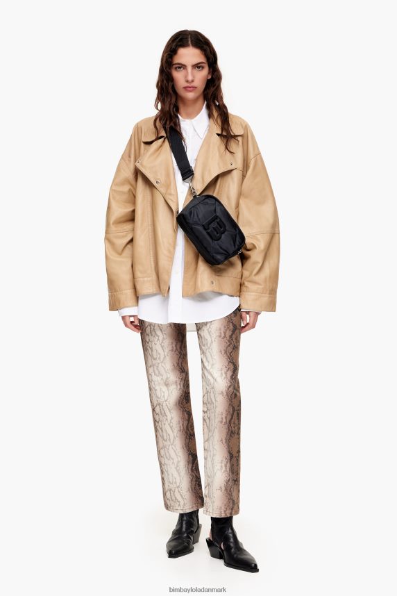 Bimba Y Lola polstret nylon crossbody taske 46TD4J112sort