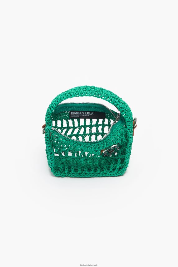 Bimba Y Lola raffia hobo taske 46TD4J10grøn