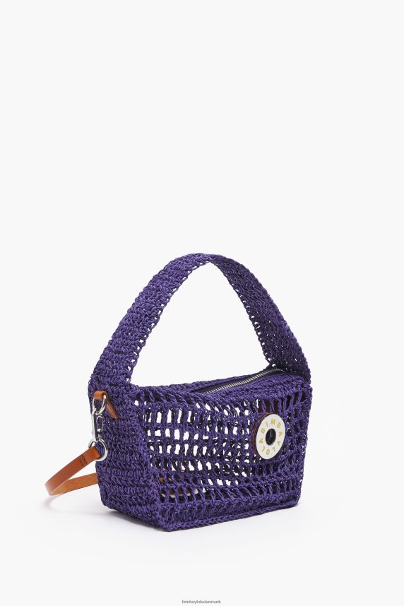 Bimba Y Lola raffia hobo taske 46TD4J8lilla