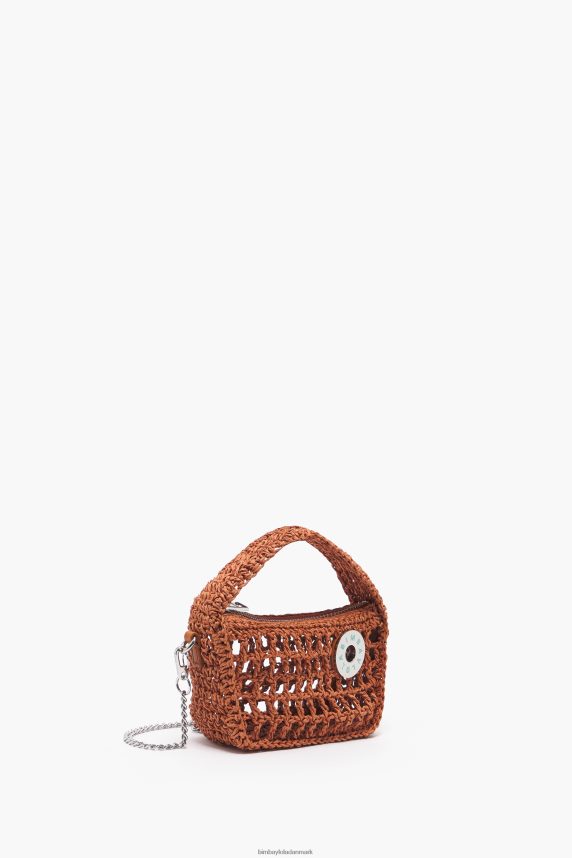 Bimba Y Lola raffia hobo taske 46TD4J9orange