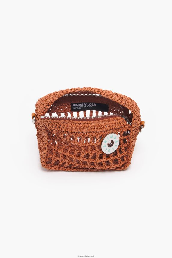 Bimba Y Lola raffia hobo taske 46TD4J9orange
