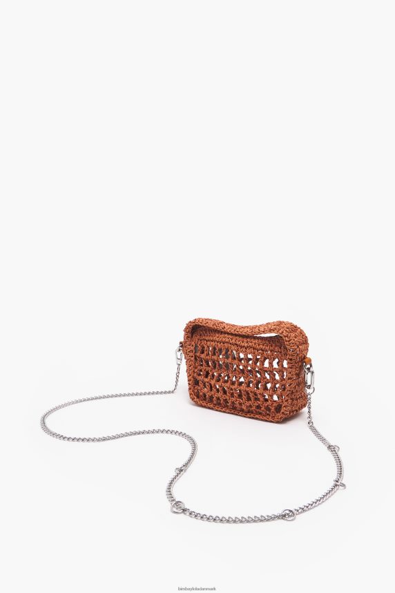 Bimba Y Lola raffia hobo taske 46TD4J9orange
