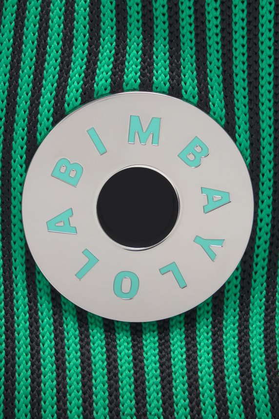 Bimba Y Lola strik bucket taske 46TD4J89grøn
