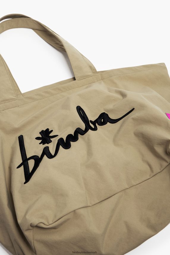 Bimba Y Lola nylon shopper taske 46TD4J122beige