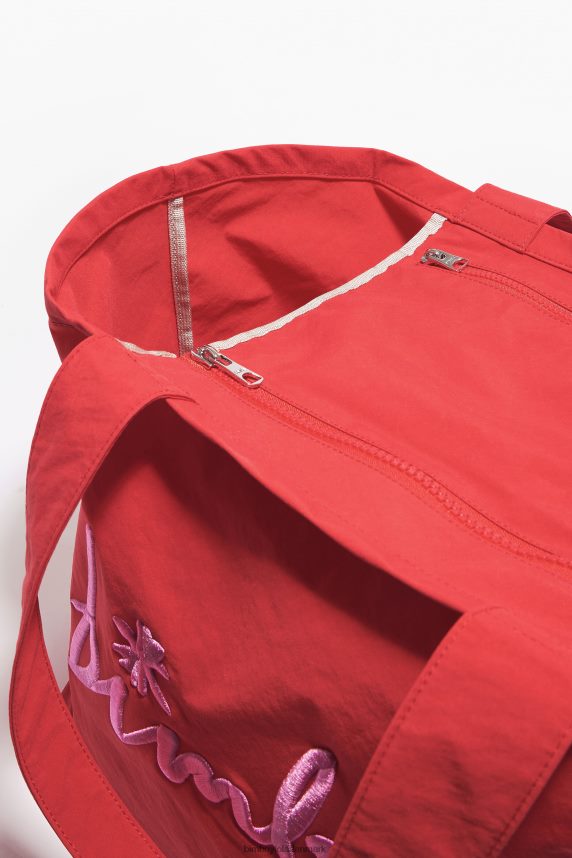 Bimba Y Lola nylon shopper taske 46TD4J123rød