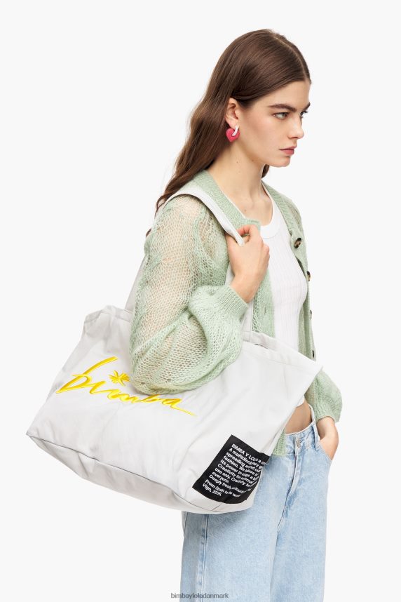 Bimba Y Lola nylon shopper taske 46TD4J124grå