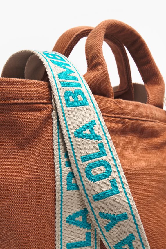 Bimba Y Lola shoppertaske i lærred 46TD4J85tan