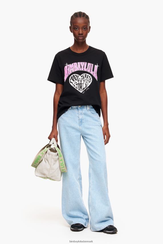 Bimba Y Lola shoppertaske i lærred 46TD4J86ecru