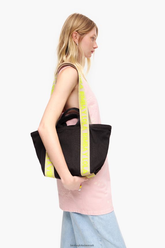 Bimba Y Lola shoppertaske i lærred 46TD4J87antracit