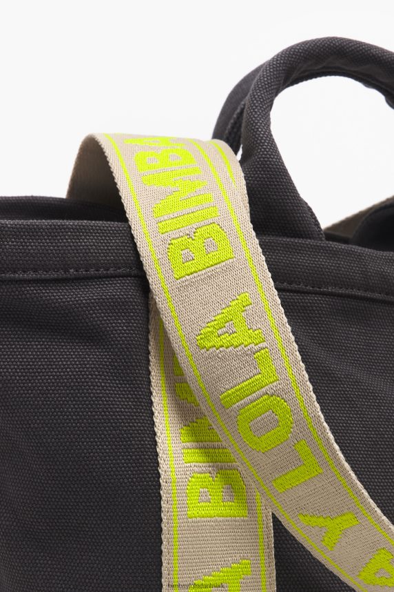 Bimba Y Lola shoppertaske i lærred 46TD4J87antracit