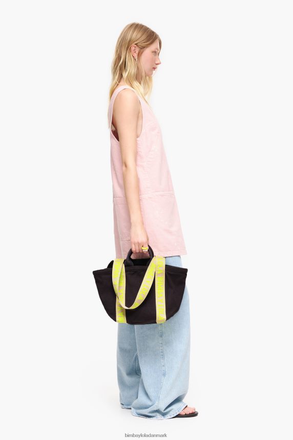 Bimba Y Lola shoppertaske i lærred 46TD4J87antracit