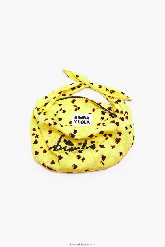 Bimba Y Lola små hjerter nylon bøttepose 46TD4J119gul