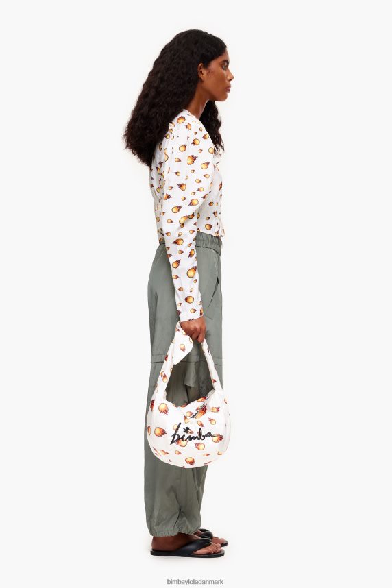 Bimba Y Lola tryk nylon bøttepose 46TD4J120brand