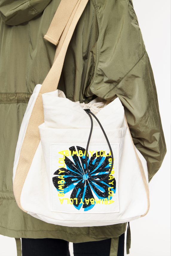 Bimba Y Lola trykt nylon bøttepose 46TD4J129sten