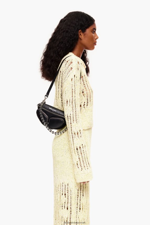 Bimba Y Lola bumbag i læderlomme 46TD4J171sort