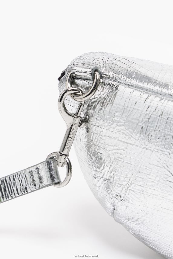Bimba Y Lola bumbag i læderlomme 46TD4J172sølv