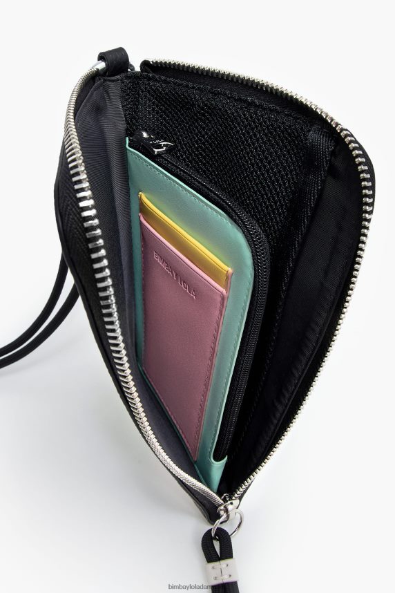 Bimba Y Lola læder multifunktions pochette 46TD4J164sort