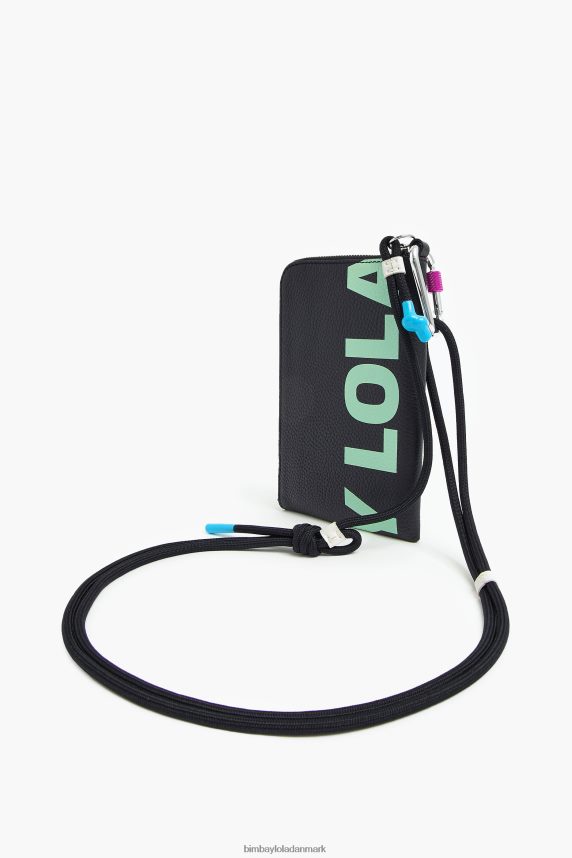 Bimba Y Lola læder multifunktions pochette 46TD4J164sort